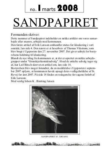 Sandpapiret 2008 nr. 1